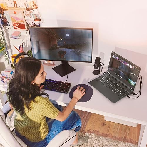 15.6" FHD 144Hz Display Gaming Laptop with 32GB DDR5 RAM, 1TB SSD, RTX 2050, Silver E583