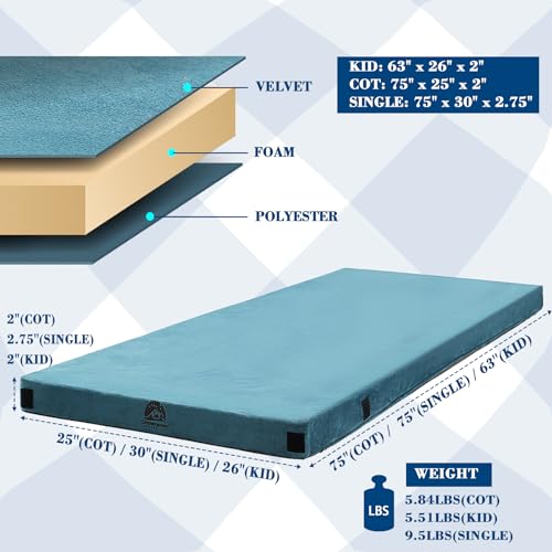 Foam Camping Mattress with Cover Z65202