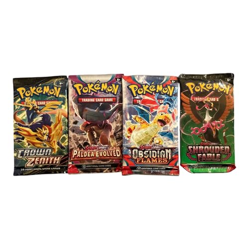 4 Packs Assorted Boosters A65380