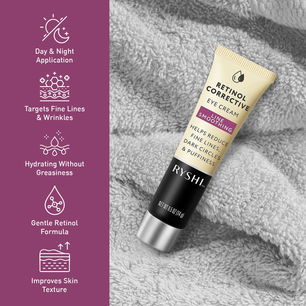 Complete Skincare & Beauty Bundle: Retinol Corrective Eye Cream + Finger Beauty Blenders + Deep Cleansing Skin Cream