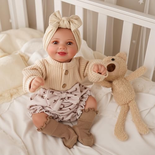 17Inch Soft Vinyl Realistic Poseable Baby Doll C138