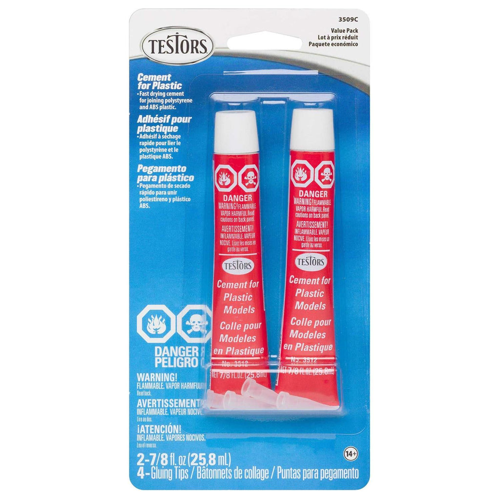 Testors Cement for Plastic Value Pack V438646