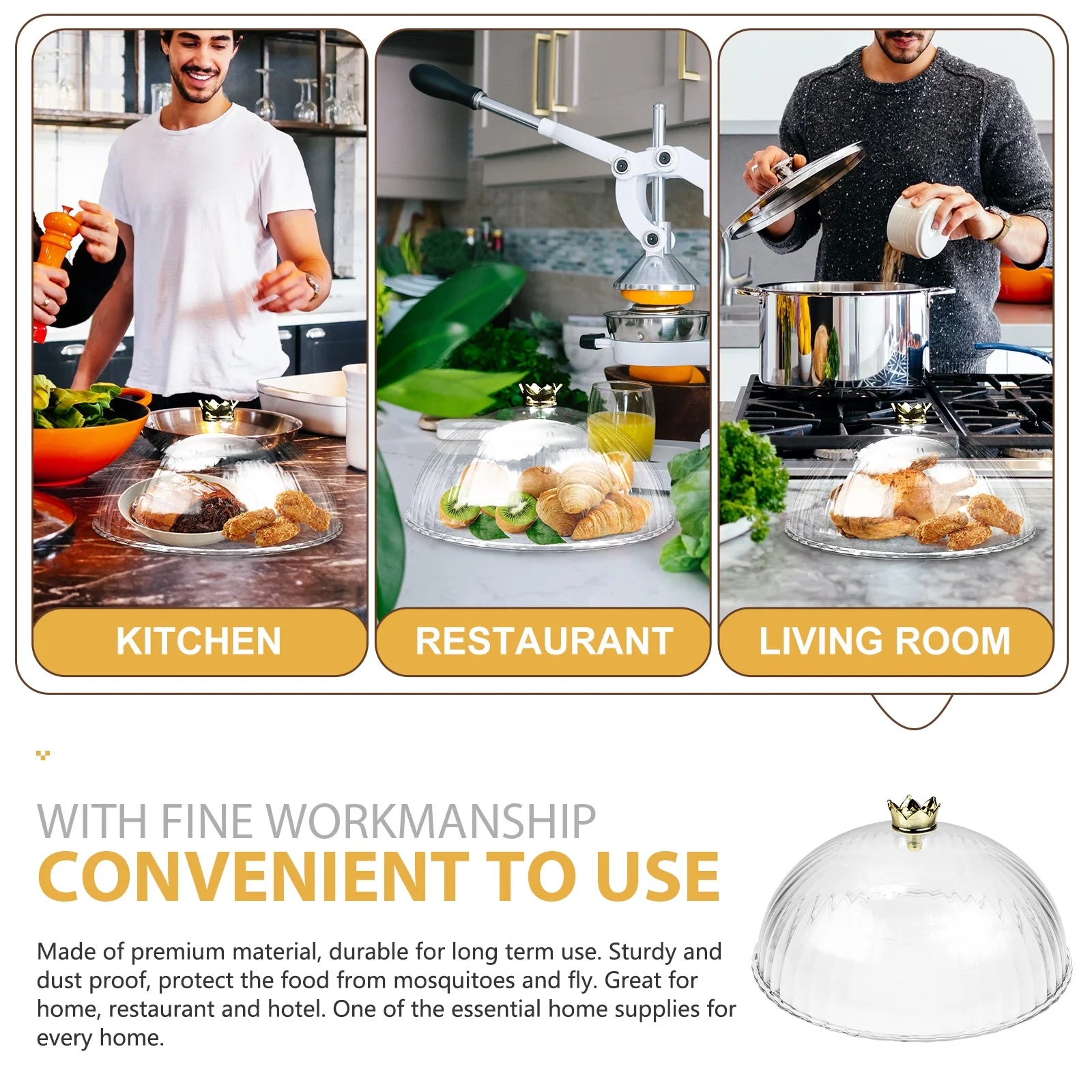 Dish Cover Food Dome Table Protection Cover D863