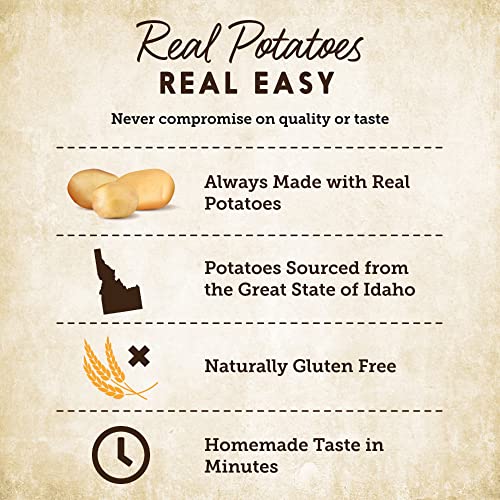 Buttery Homestyle Mashed Potatoes, 4 oz Bag (Pack of 4) Q777