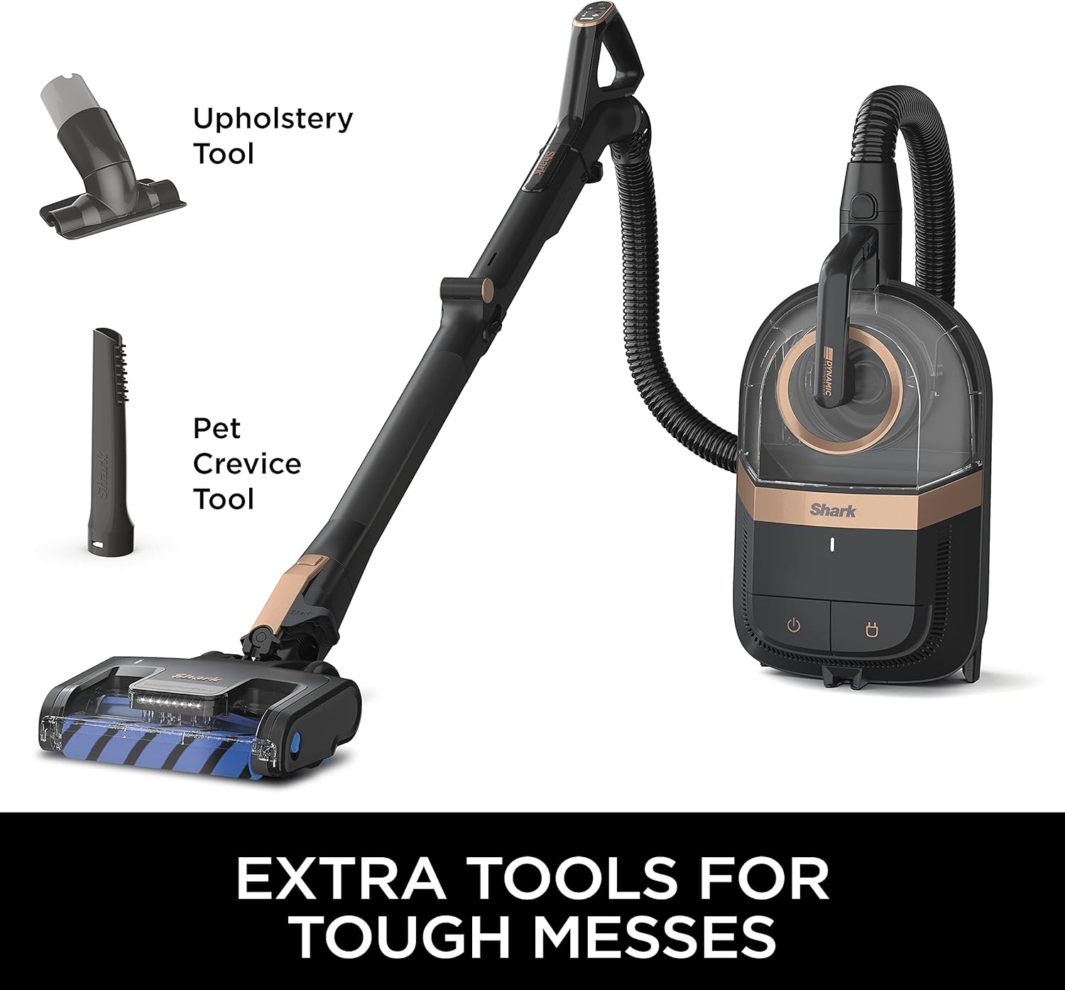 Canister Vacuum Bagless Corded with Self-Cleaning Brushroll N8689