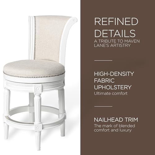 Reclaimed Oak Finish Ash Grey Fabric Upholstered Barstool with Back U82401