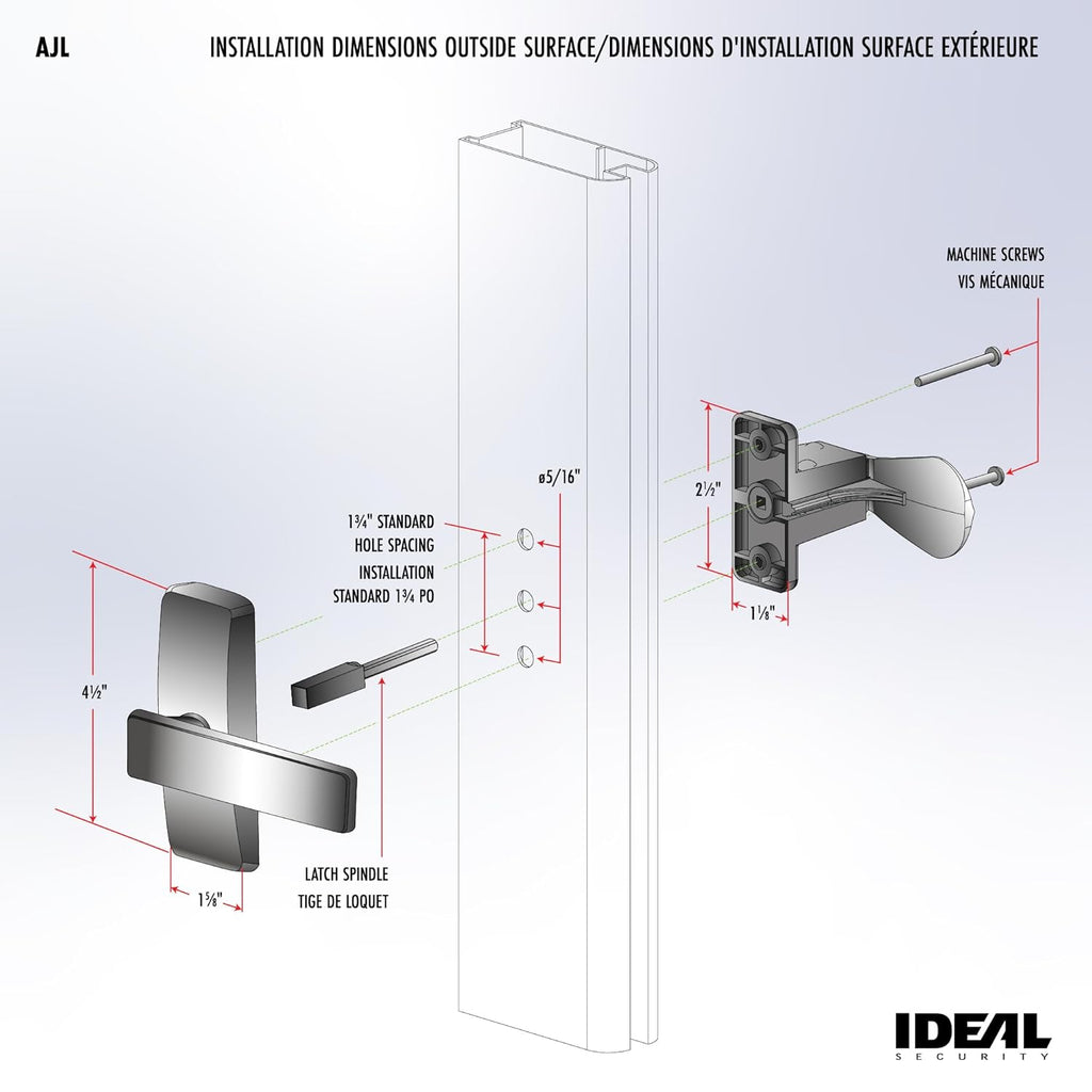 Satin Nickel Door Lever (2-Piece Set) D901534