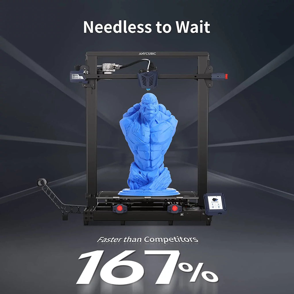 Black FDM 3D Printer with 1 kg PLA O17831