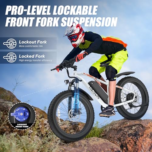 Fat Tire Electric Bike 26" 7-Speed Z15289