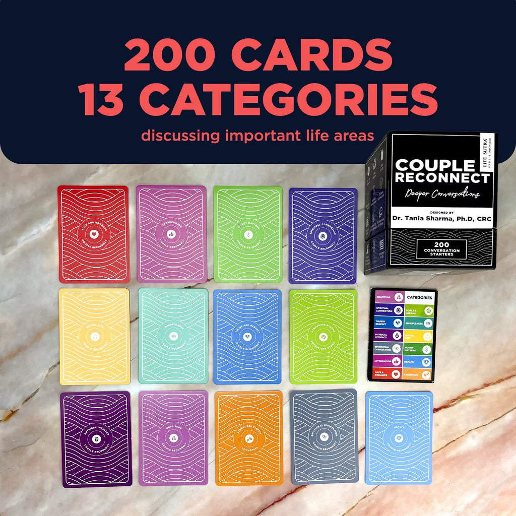 200 Couples Conversation Cards J163564