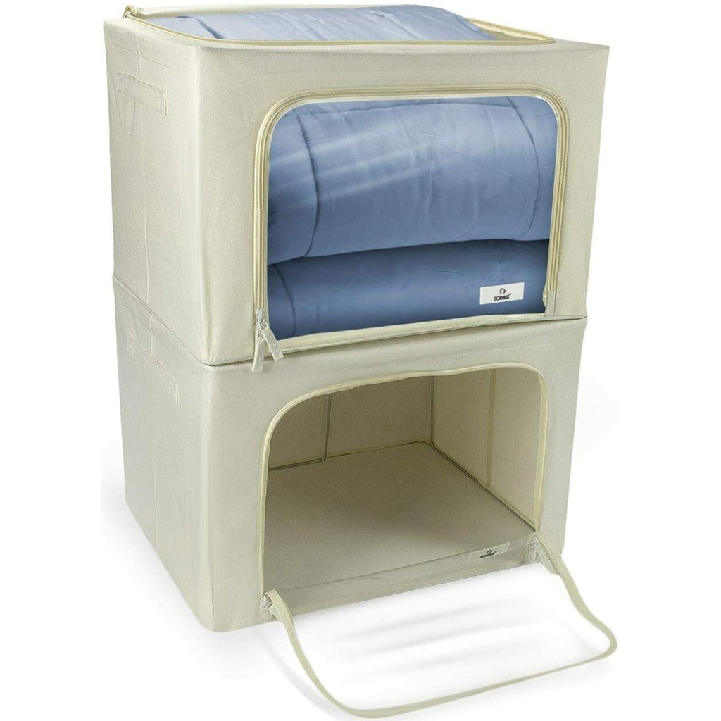 Stackable Clothes & Blanket Storage Bags (2-Pack) W524