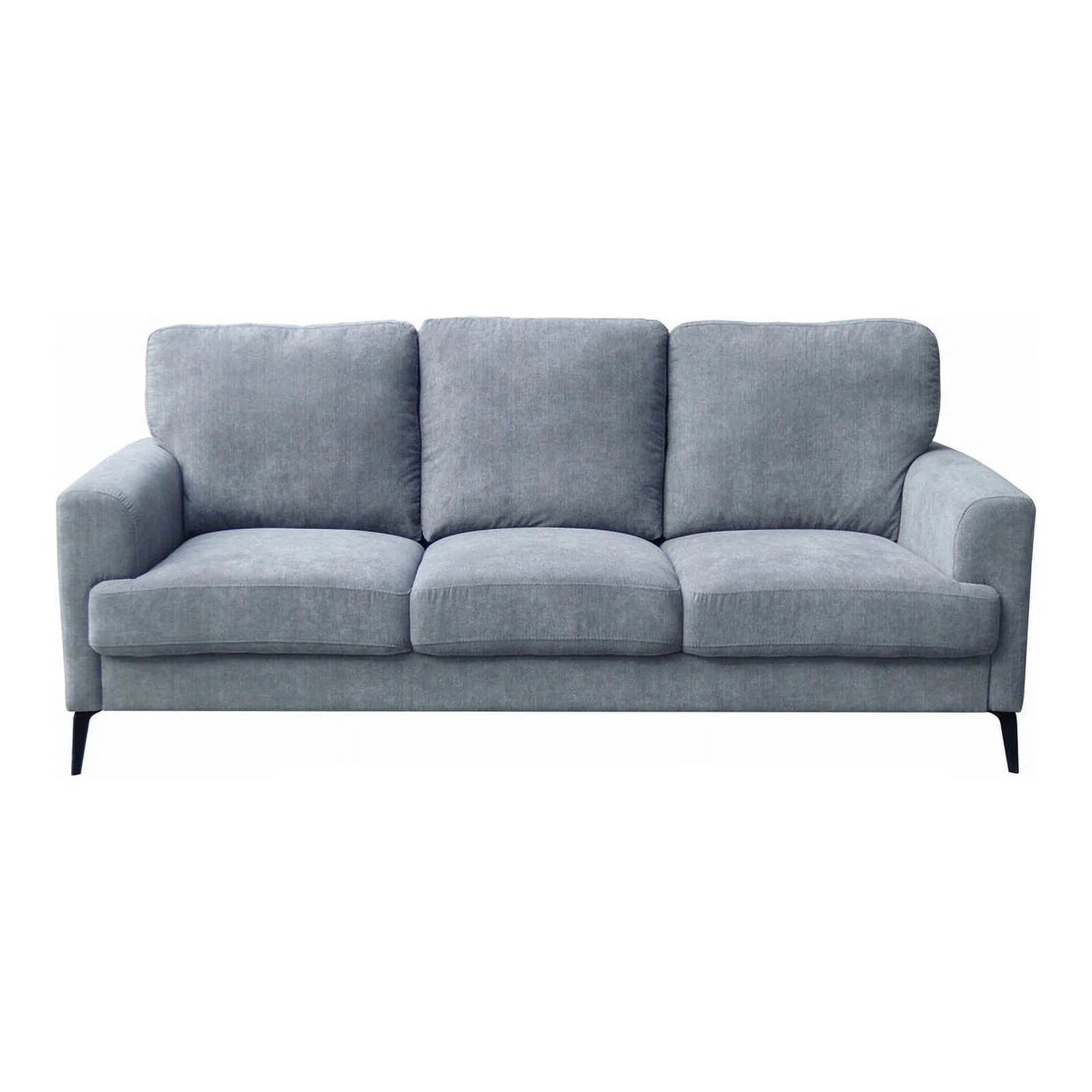 Gray Chenille Sofa Loveseat Chair Set P66248
