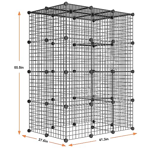 Outdoor Large Metal Wire Cat Playpen Kennel Q495
