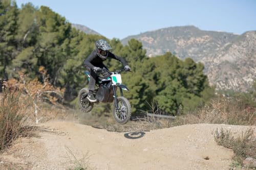 Performance eMoto Motocross Bike, 1600W Motor, 48V Lithium-Ion Battery, Front Suspension & Link Tuned Rear Suspension D3147