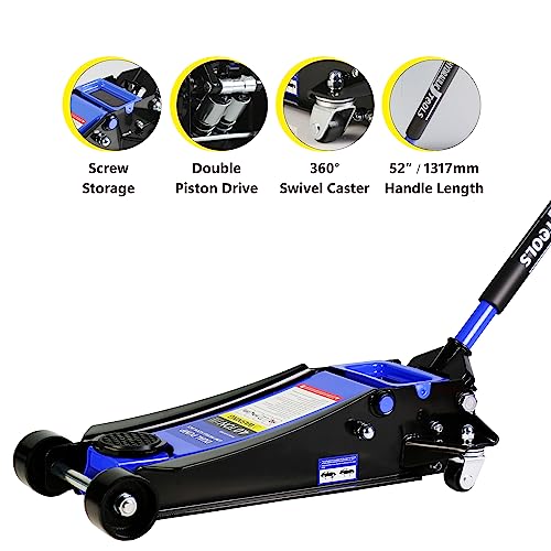 3 Ton Low Profile Steel Hydraulic Floor Jack C229120