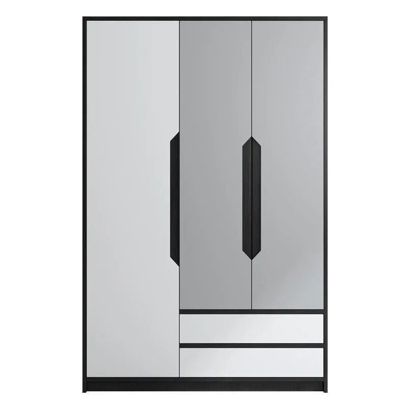 Silver Sliding Wardrobe 47.24 in Y855584
