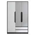 Silver Sliding Wardrobe 47.24 in Y855584