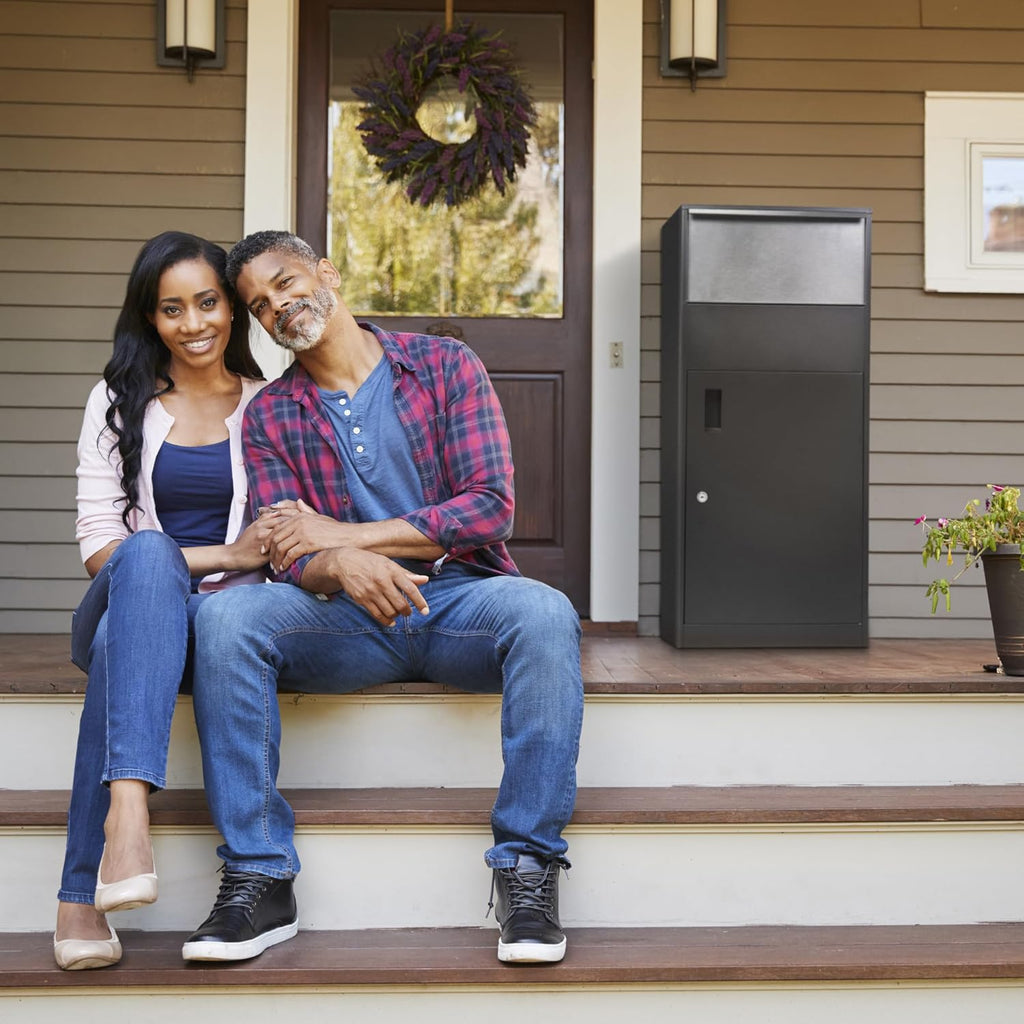Large Steel Drop Box with Key Lock X6311