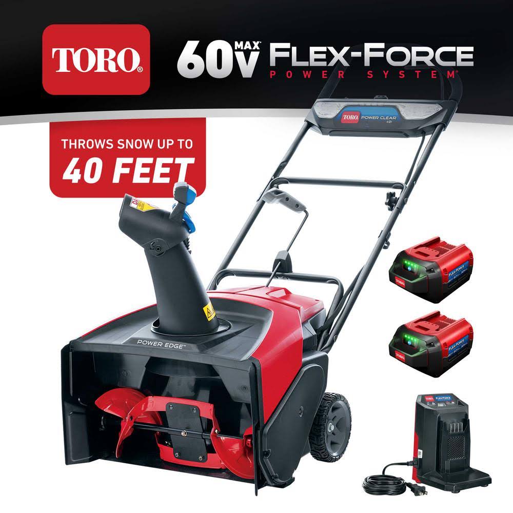 60V Cordless Snow Blower with 6.0Ah Battery F6170