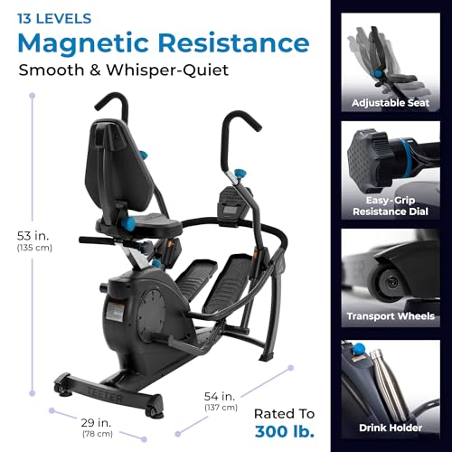 Recumbent Cross Trainer Stepper I33506