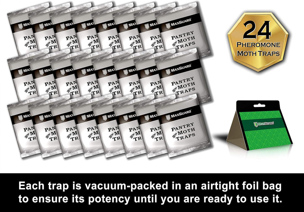 24 Pack Non-Toxic Sticky Glue Trap C15899