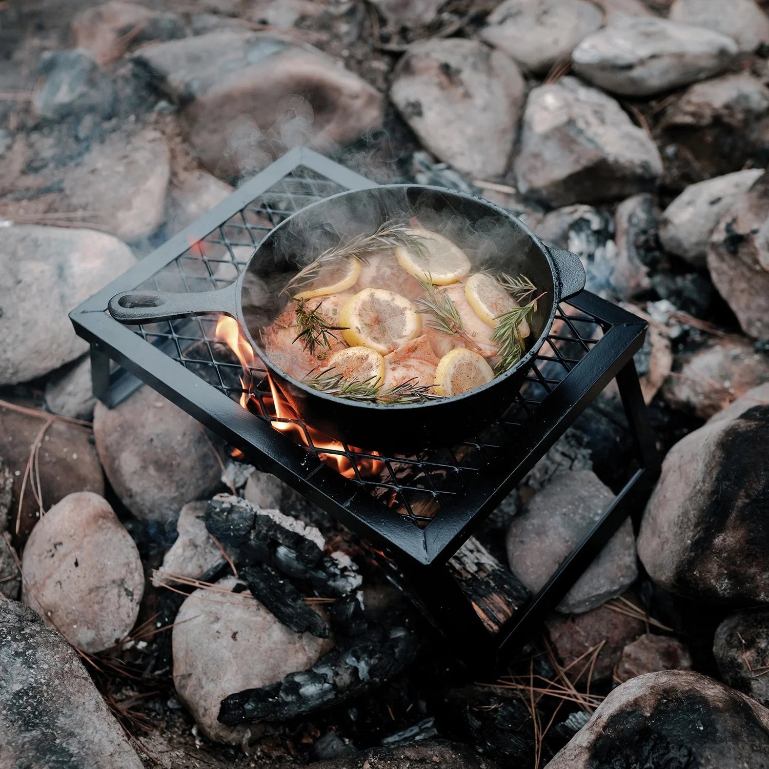 Heavy-Duty Camp Grill P484