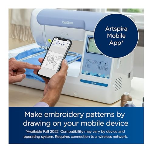 Large Embroidery Machine with Wireless LAN Connection N18135
