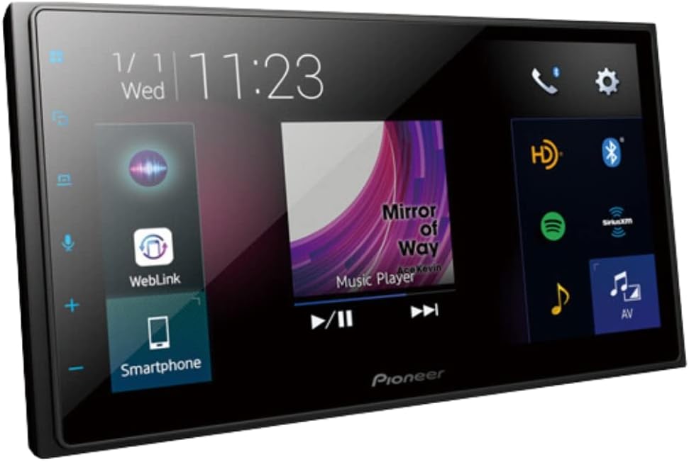 6.8" Digital Multimedia Receiver with Bluetooth and Backup Camera Y383