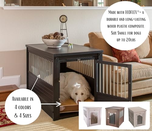 Dog Crate End Table with Stainless Steel Tubing E6601