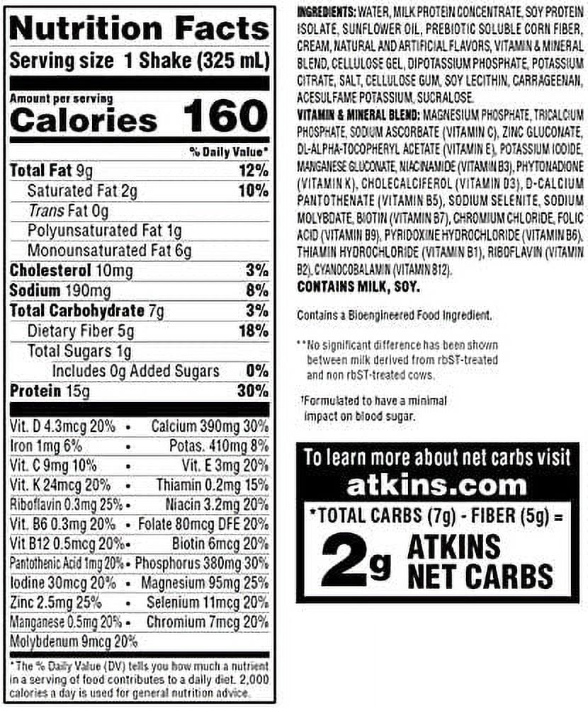 Creamy Vanilla Protein Shake -- 8 Shakes A246427