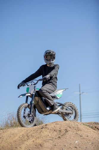 Performance eMoto Motocross Bike, 1600W Motor, 48V Lithium-Ion Battery, Front Suspension & Link Tuned Rear Suspension D3147
