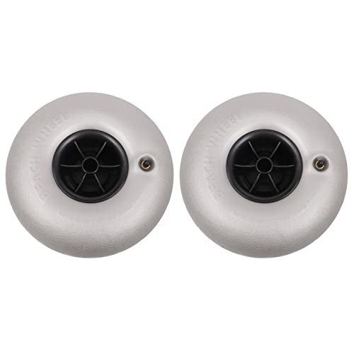 2 Pack 10" Beach Sand Tires with 4.13in Diameter Replacement Balloon Wheels M77744