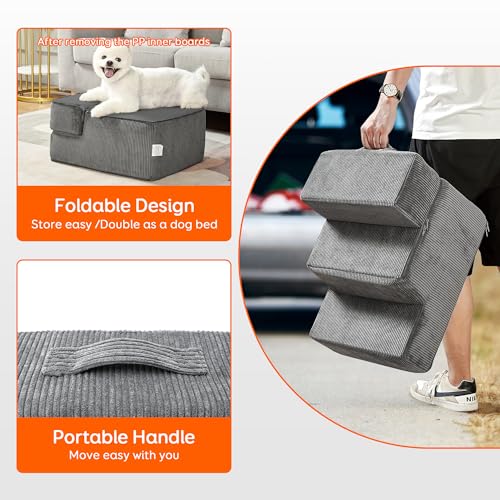 4-Step Non-Slip Foam Pet Steps G239913