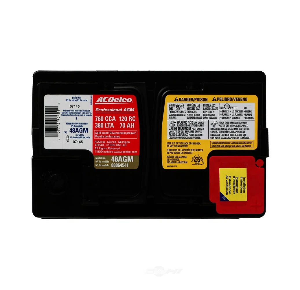 48AGM Vehicle Battery Z4785