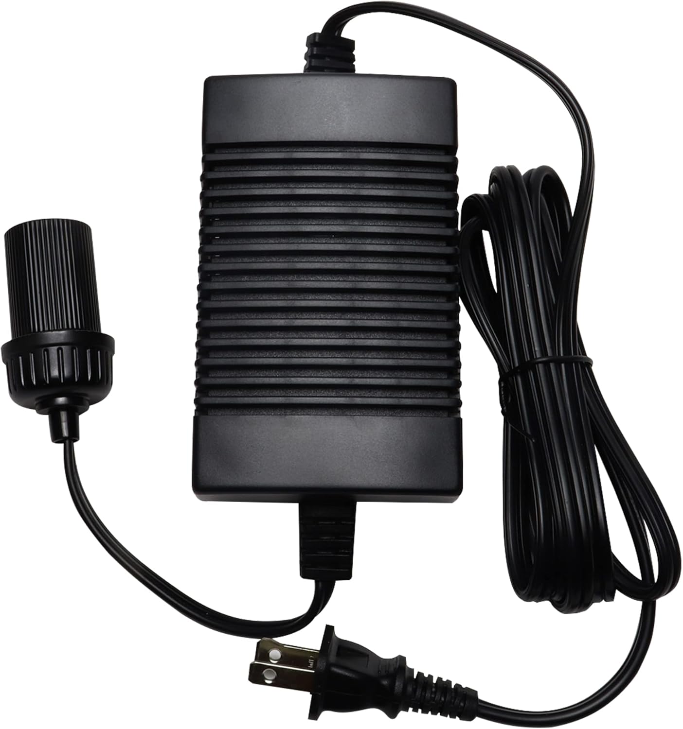 AC to DC converter, 110V to 12V power adapter with circuit breaker, 6ft cord S842118