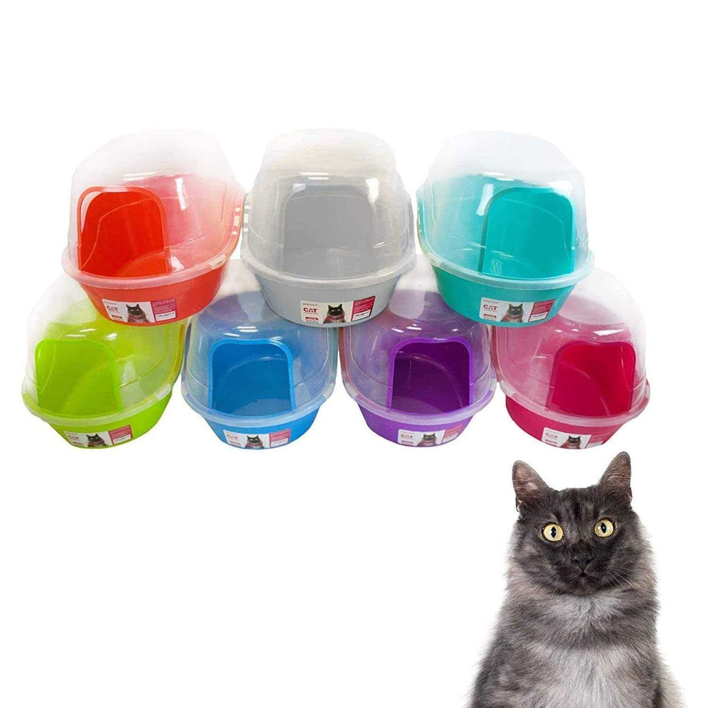Jumbo Hooded Cat Litter Box U2059
