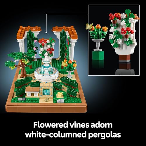 LEGO Icons Fountain Garden Building Set L6591
