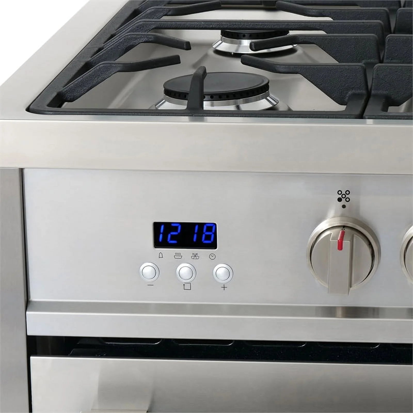 Stainless Steel Dual Fuel Range with Convection Oven I920