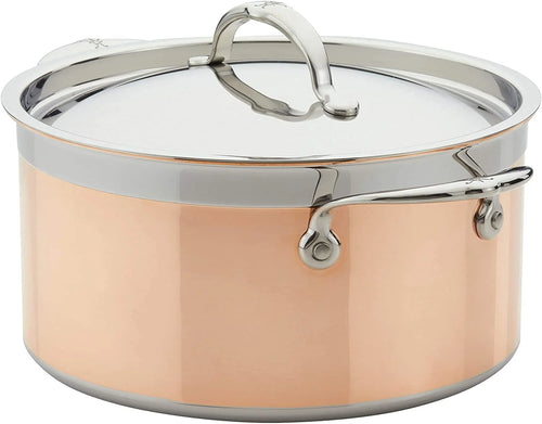 100% Pure Copper 10-Piece Cookware Set X804736