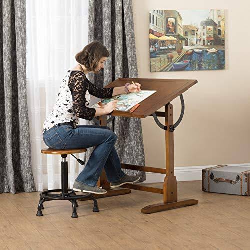36 x 24inch Vintage Drafting Table A417