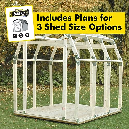 Custom Shed Kit with Peak Roof G237