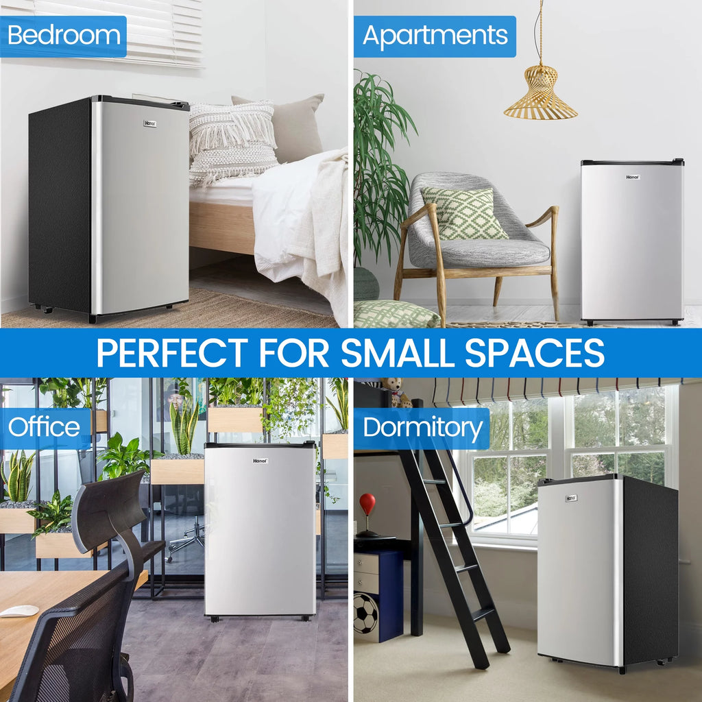 3.2 Cu ft Single Door Mini Fridge Z547