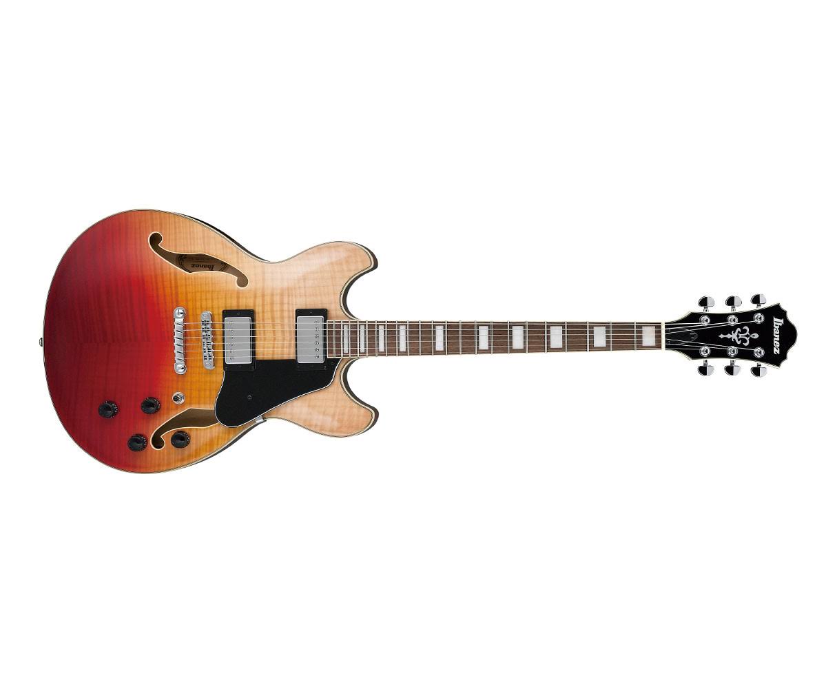 Transparent Autumn Fade Guitar F688957