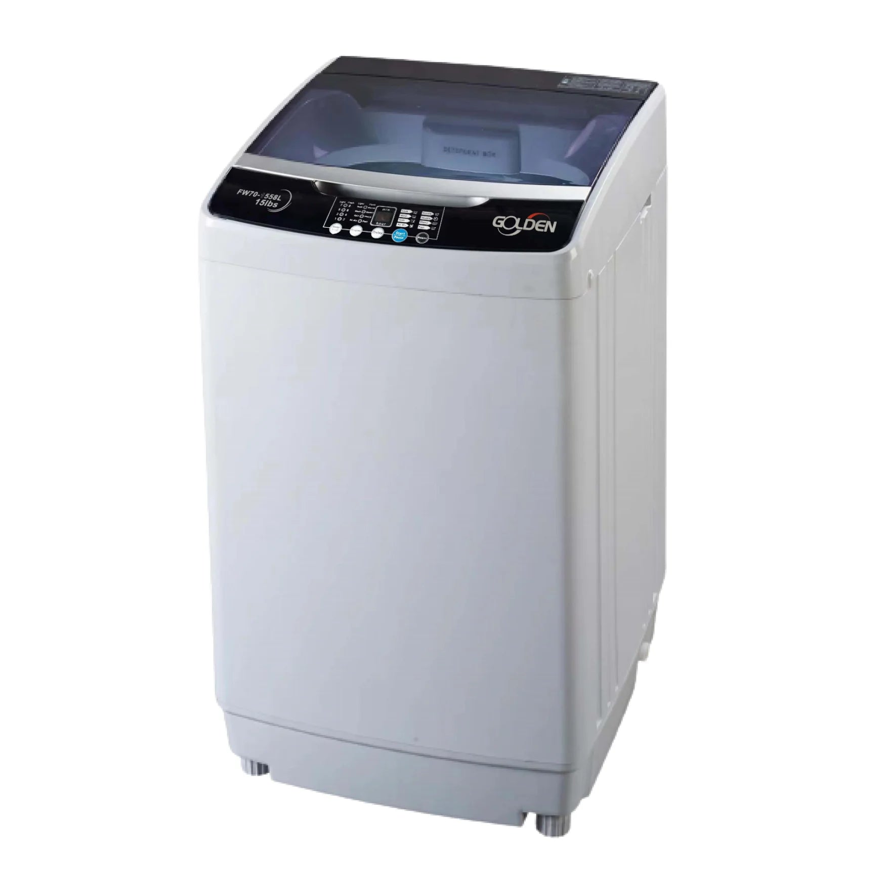 15.4 LB Portable Top Load Washing Machine with LED Display M6671