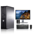 Desktop Computer PC, Intel Quad-Core i5, 250GB HDD, 4GB DDR3 RAM, Windows 10 Home, DVD, WIFI, 17in Monitor, USB Keyboard and Mouse M364374