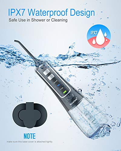 300ML Portable USB Rechargeable Water Flosser with 4 Jet Tips K6486