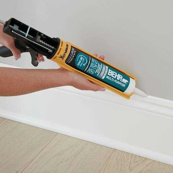 10.1 fl. oz. White Siliconized Acrylic Latex Caulk Y890749