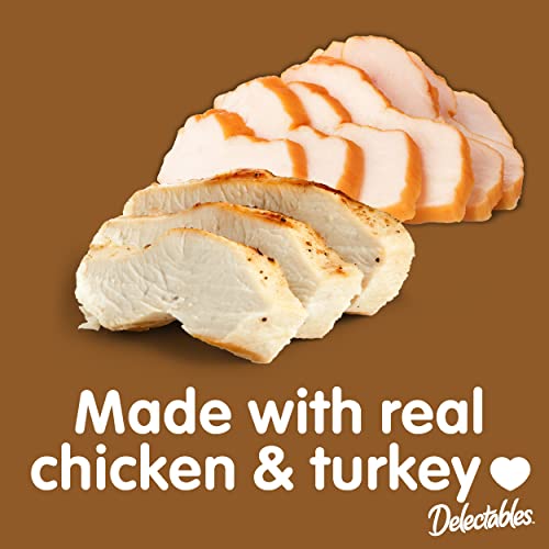 12 Pack 1.40 Ounce Chicken Flavor Lickable Wet Cat Treat W24502