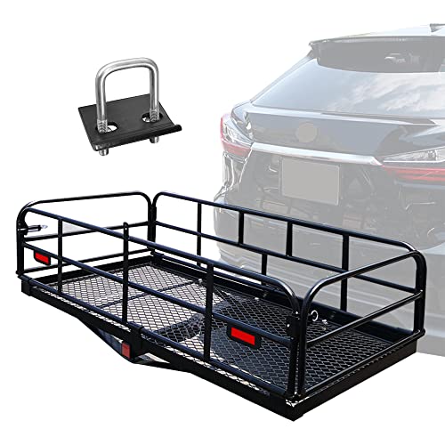 500 Lbs Heavy Duty Folding Cargo Carrier 60" x 24" x 14.4" G435