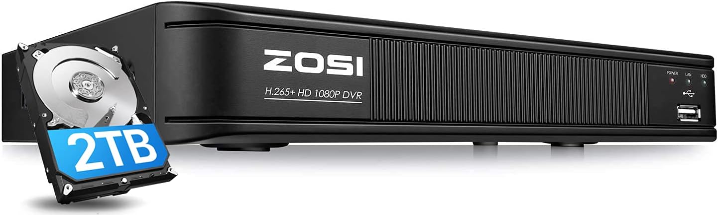 8 Channel 1080p CCTV DVR with 2TB Hard Drive R92911